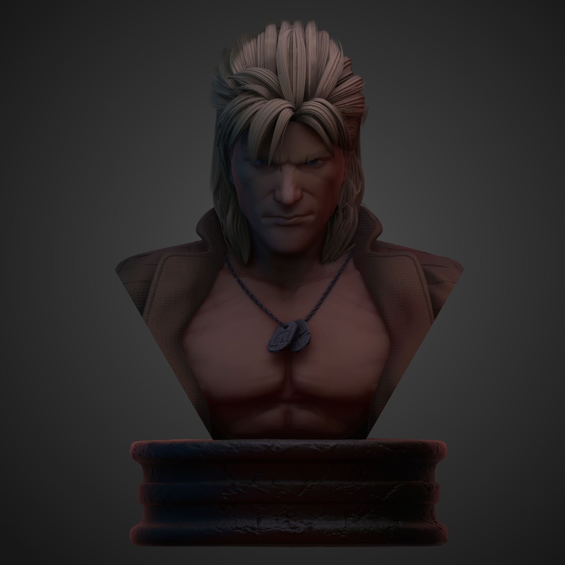Liquid Snake 3D Render