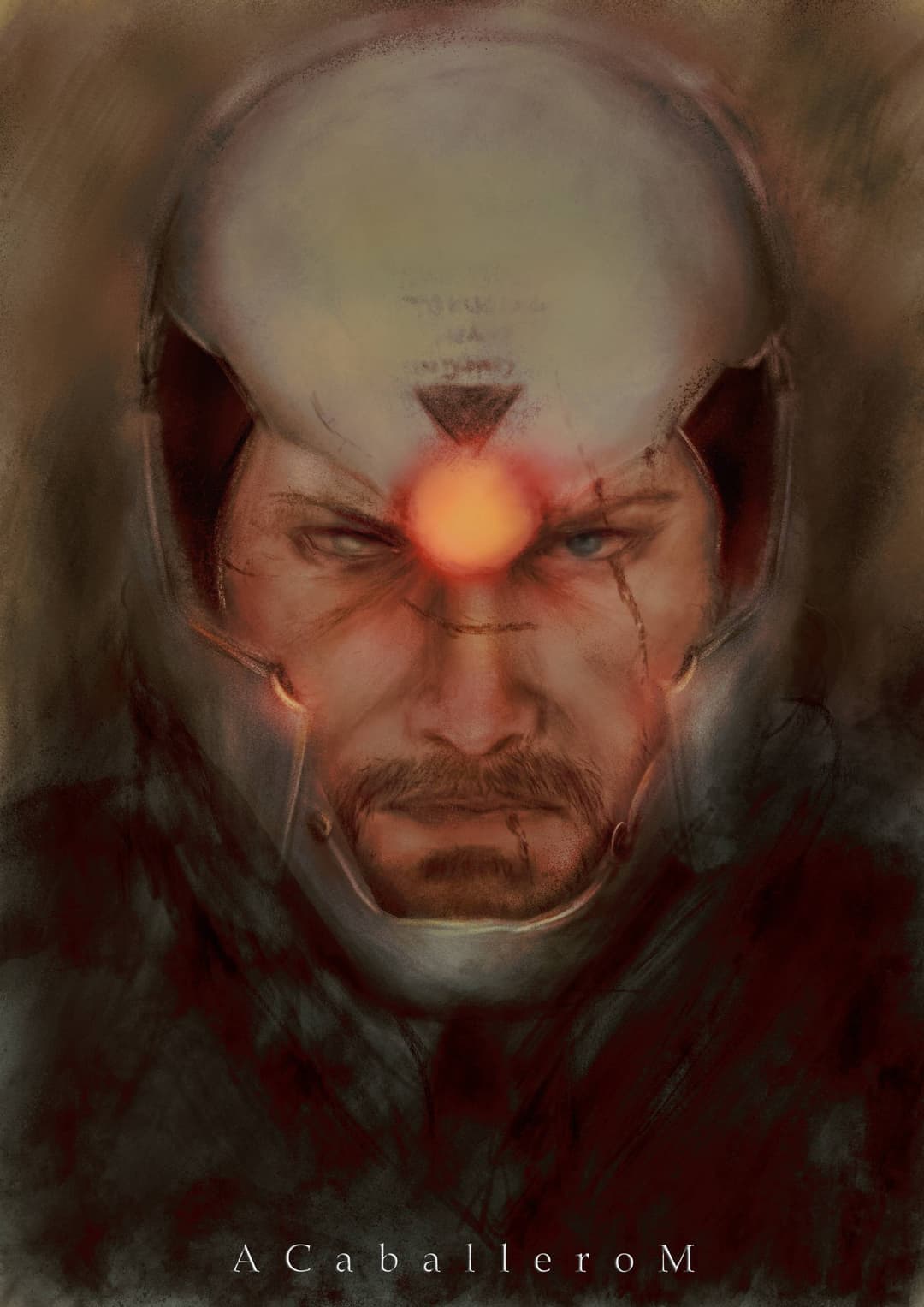 Venom Snake in Gray Fox suit
