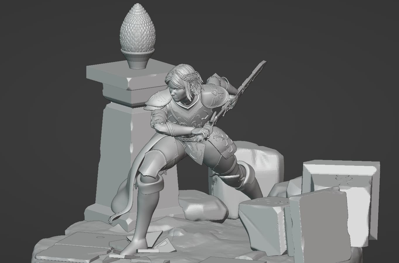 Elf princess 3d model