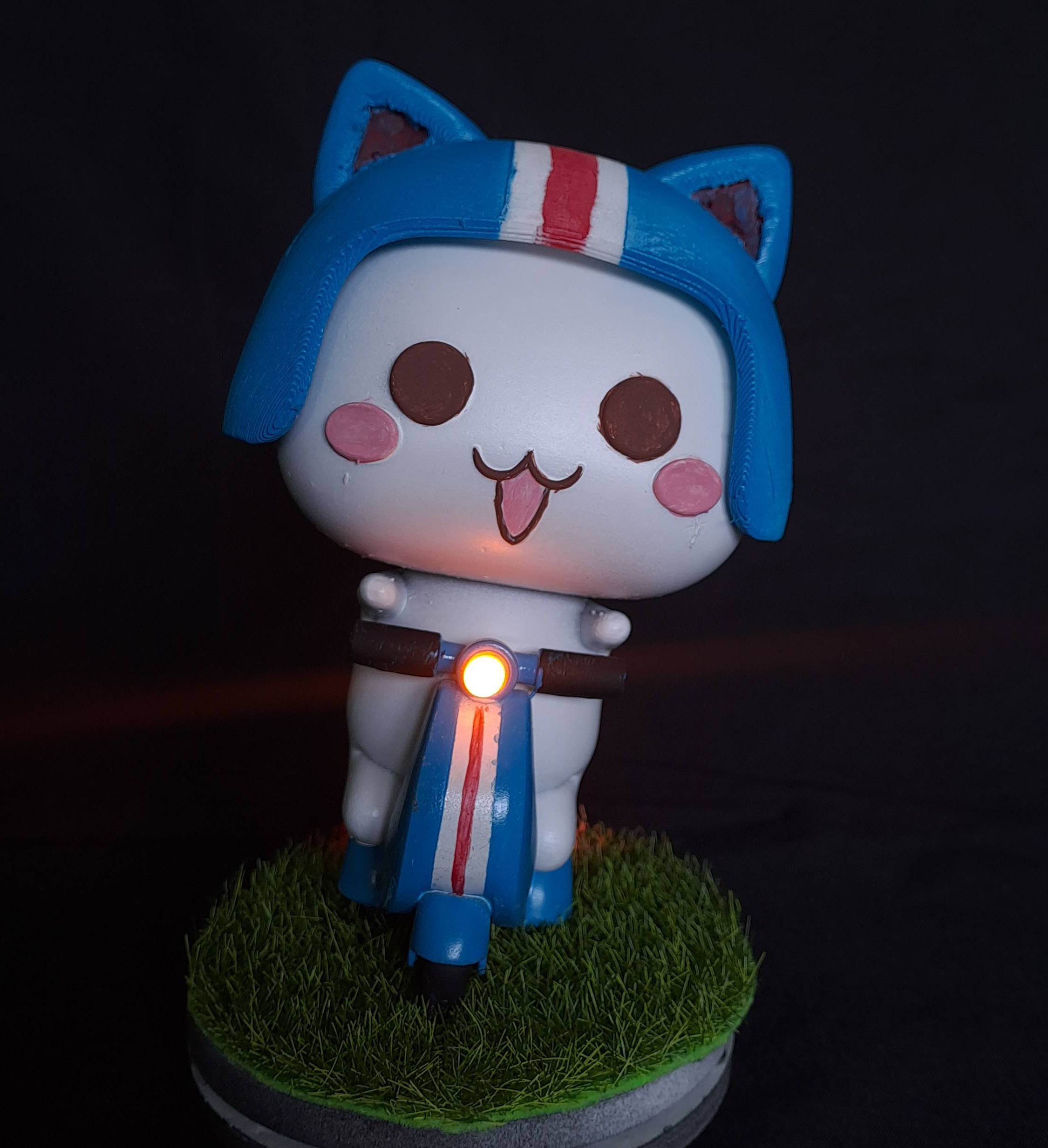Mochi Cat Motorbike