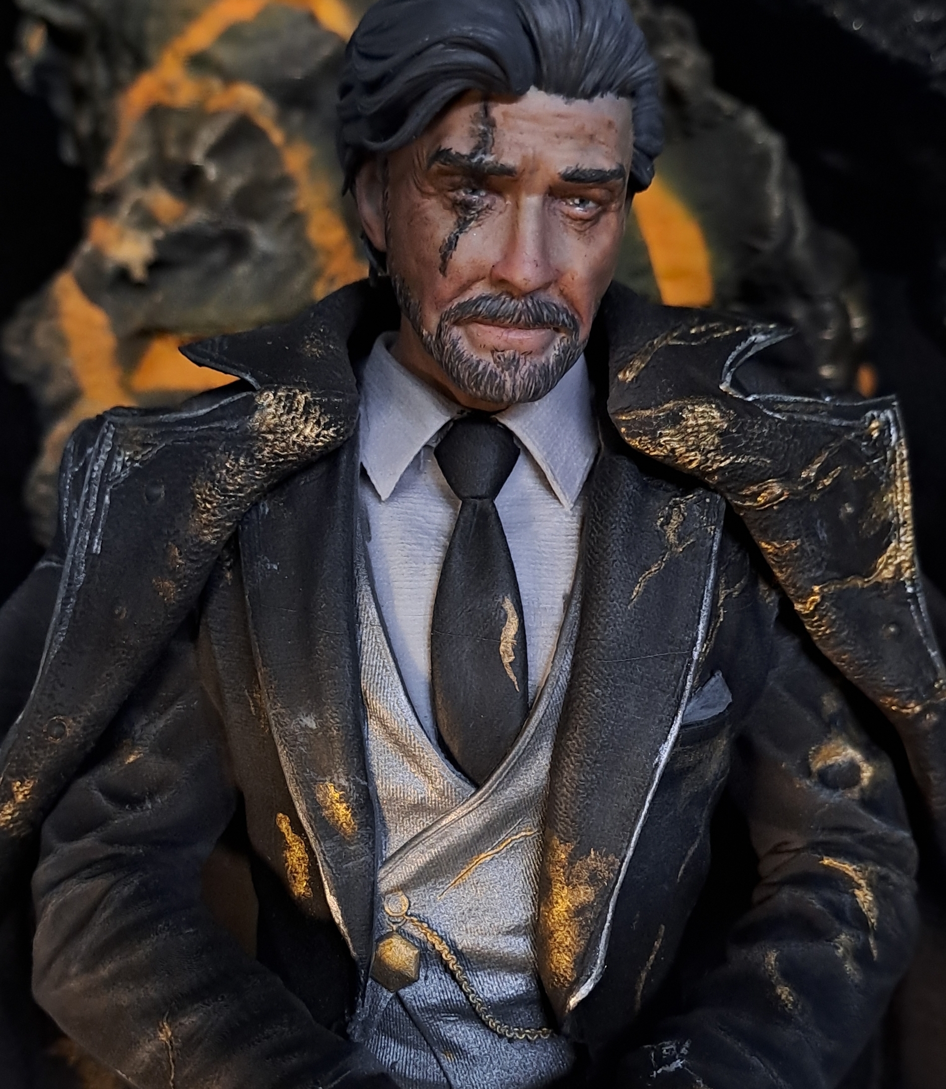 The White-haired man. Renoir from Clair Obscur (with LEDs)